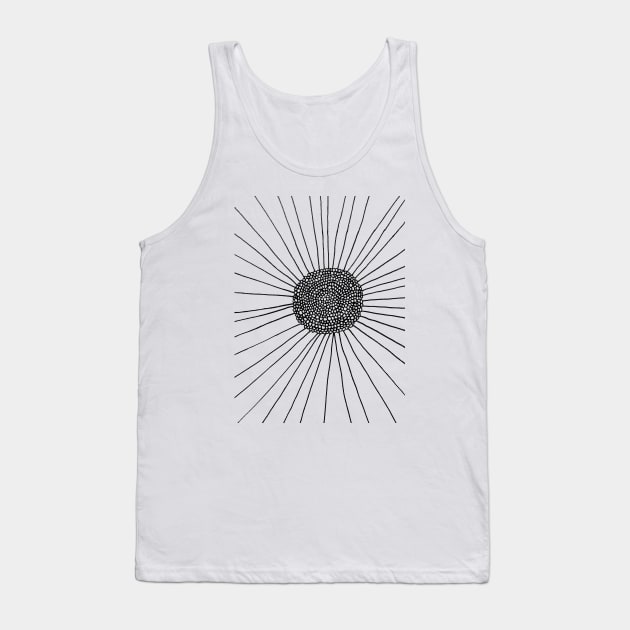 Sunbeam Tank Top by Ava Ray Doodles